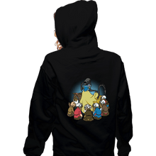 Load image into Gallery viewer, Daily_Deal_Shirts Zippered Hoodies, Unisex / Small / Black Xeno Princess
