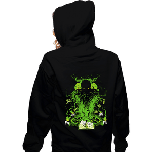 Daily_Deal_Shirts Zippered Hoodies, Unisex / Small / Black Ritual Of The Ancient