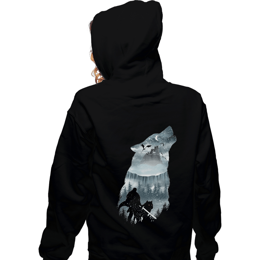 Shirts Zippered Hoodies, Unisex / Small / Black Winter Has Come