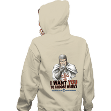 Load image into Gallery viewer, Shirts Zippered Hoodies, Unisex / Small / White Choose Wisely
