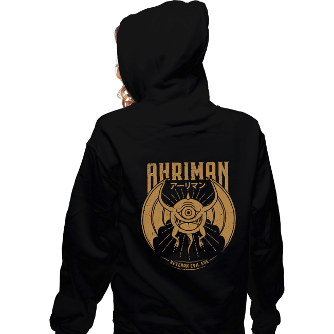 Shirts Zippered Hoodies, Unisex / Small / Black Ahriman