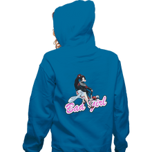 Load image into Gallery viewer, Shirts Pullover Hoodies, Unisex / Small / Sapphire Bad Girl
