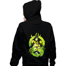 Load image into Gallery viewer, Shirts Zippered Hoodies, Unisex / Small / Black Verdant Strider Tighnari
