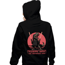 Load image into Gallery viewer, Daily_Deal_Shirts Zippered Hoodies, Unisex / Small / Black Darth Rex
