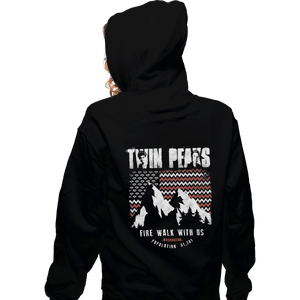 Shirts Zippered Hoodies, Unisex / Small / Black An American Mystery