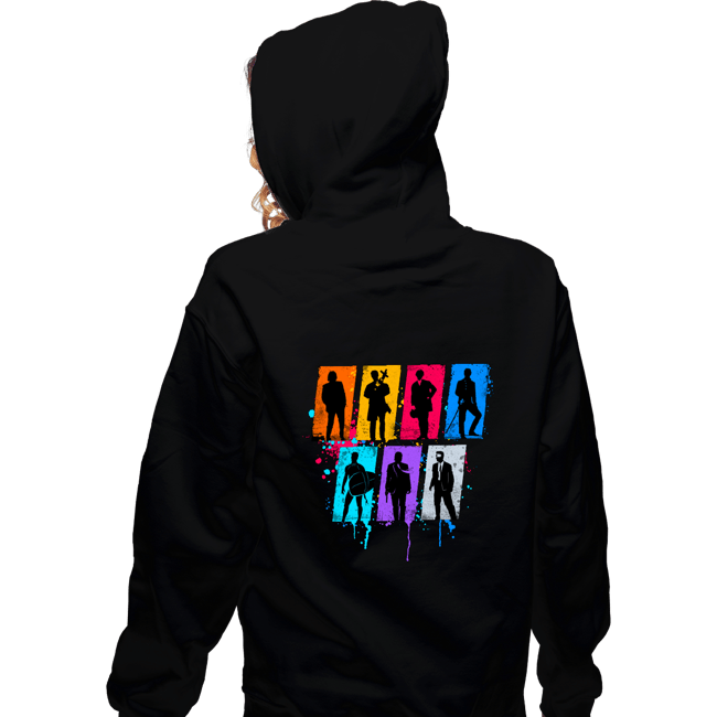 Shirts Zippered Hoodies, Unisex / Small / Black John Keanu