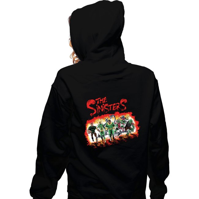 Daily_Deal_Shirts Zippered Hoodies, Unisex / Small / Black The Sinisters