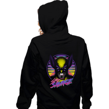 Load image into Gallery viewer, Daily_Deal_Shirts Zippered Hoodies, Unisex / Small / Black Stay Savage

