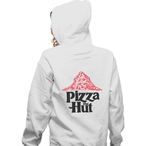 Shirts Pullover Hoodies, Unisex / Small / White Pizza The Hut