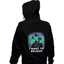 Load image into Gallery viewer, Shirts Zippered Hoodies, Unisex / Small / Black Believe In Magic
