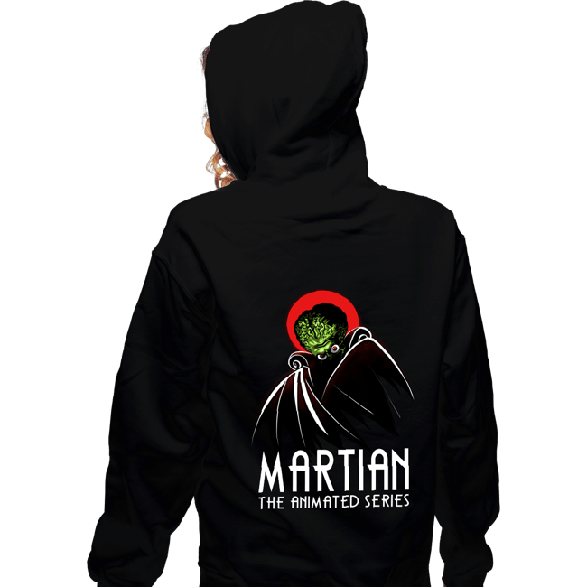 Secret_Shirts Zippered Hoodies, Unisex / Small / Black Martian