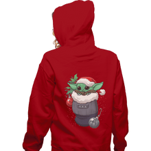 Load image into Gallery viewer, Shirts Pullover Hoodies, Unisex / Small / Red Baby Stocking Stuffer
