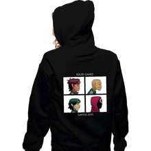 Load image into Gallery viewer, Daily_Deal_Shirts Zippered Hoodies, Unisex / Small / Black Squid Gamez
