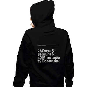 Shirts Zippered Hoodies, Unisex / Small / Black 28 Days