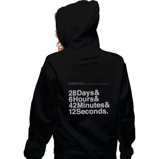Shirts Zippered Hoodies, Unisex / Small / Black 28 Days