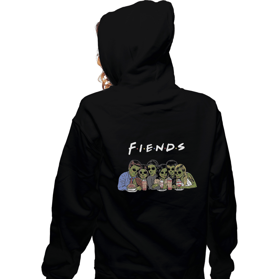 Shirts Zippered Hoodies, Unisex / Small / Black Fiends