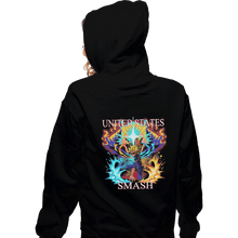 Load image into Gallery viewer, Shirts Zippered Hoodies, Unisex / Small / Black US Smash
