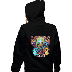 Shirts Zippered Hoodies, Unisex / Small / Black US Smash