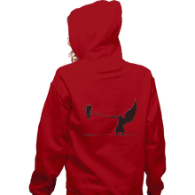Load image into Gallery viewer, Shirts Zippered Hoodies, Unisex / Small / Red Despair
