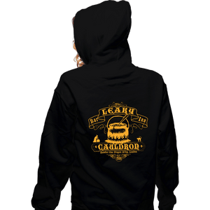 Shirts Zippered Hoodies, Unisex / Small / Black Leaky Cauldron