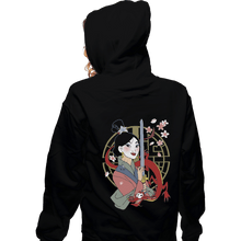 Load image into Gallery viewer, Shirts Zippered Hoodies, Unisex / Small / Black The Warrior Spirit
