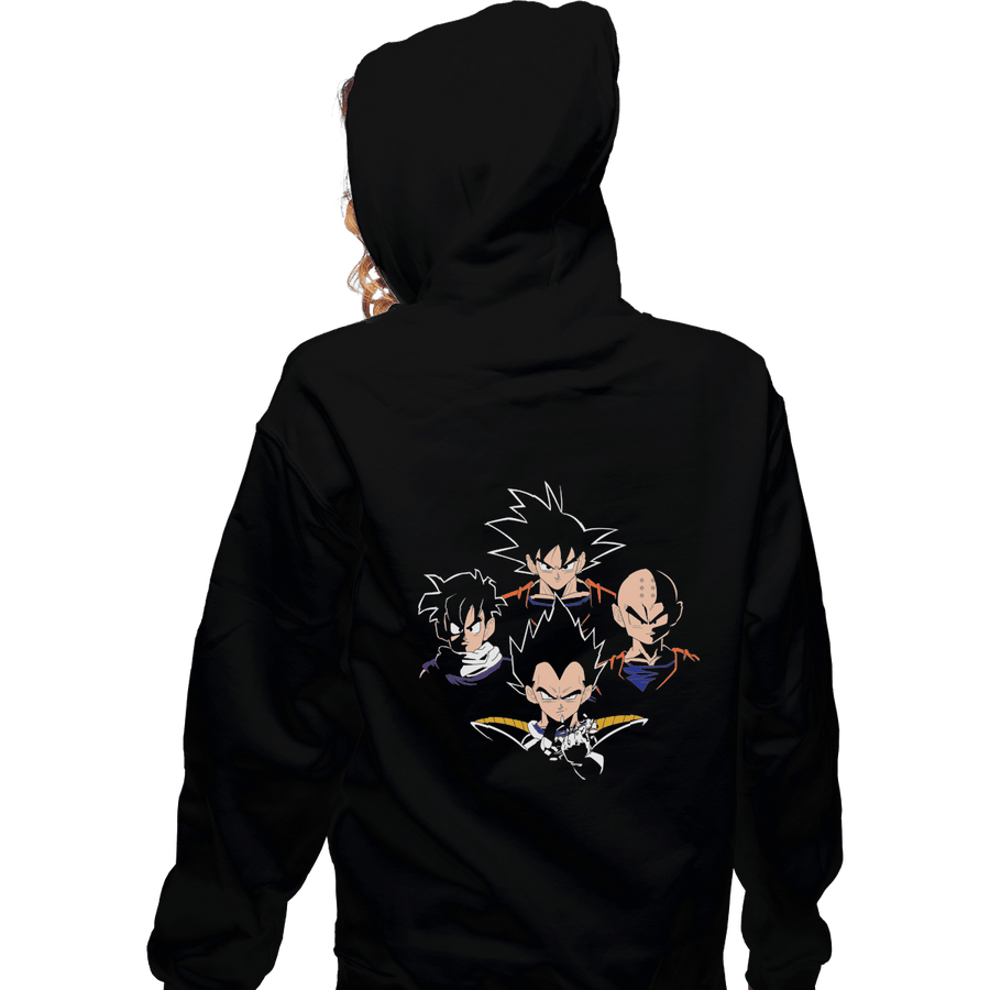 Shirts Zippered Hoodies, Unisex / Small / Black Bohemian 9000