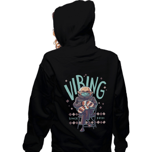 Shirts Zippered Hoodies, Unisex / Small / Black Vibing Since 2021