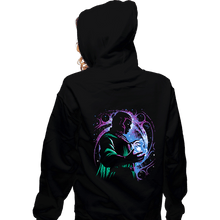 Load image into Gallery viewer, Daily_Deal_Shirts Zippered Hoodies, Unisex / Small / Black The Conqueror
