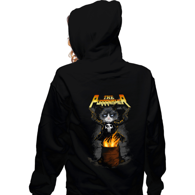 Shirts Zippered Hoodies, Unisex / Small / Black The Purnnnisher