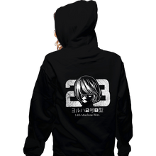 Load image into Gallery viewer, Shirts Zippered Hoodies, Unisex / Small / Black 2B
