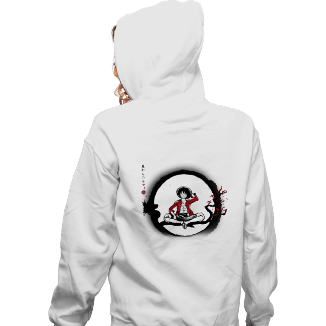 Shirts Zippered Hoodies, Unisex / Small / White The Straw Hat Pirate