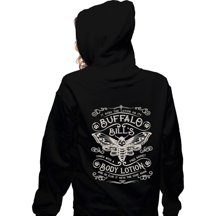 Shirts Zippered Hoodies, Unisex / Small / Black Buffalo Bills Body Lotion