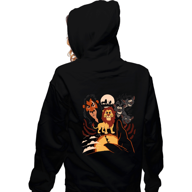 Shirts Zippered Hoodies, Unisex / Small / Black Rise Of The King