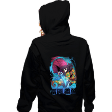 Load image into Gallery viewer, Shirts Zippered Hoodies, Unisex / Small / Black Tomioka
