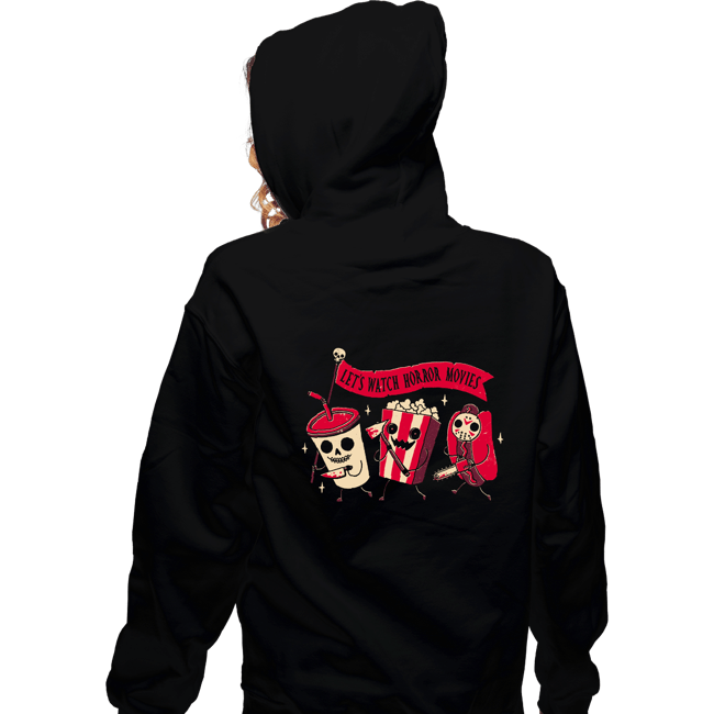 Daily_Deal_Shirts Zippered Hoodies, Unisex / Small / Black Midnight Movie