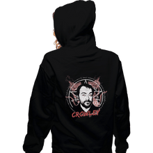 Load image into Gallery viewer, Shirts Zippered Hoodies, Unisex / Small / Black Supernatural Crowley
