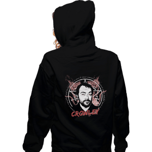 Shirts Zippered Hoodies, Unisex / Small / Black Supernatural Crowley