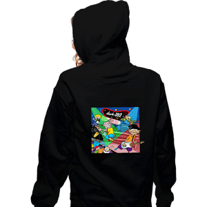 Daily_Deal_Shirts Zippered Hoodies, Unisex / Small / Black The Punk Dorks