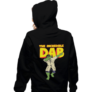 Shirts Zippered Hoodies, Unisex / Small / Black The Incredible Dab