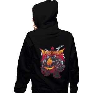 Shirts Zippered Hoodies, Unisex / Small / Black Metalknight