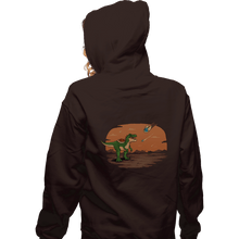 Load image into Gallery viewer, Shirts Zippered Hoodies, Unisex / Small / Dark Chocolate Blue Extinction
