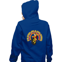 Load image into Gallery viewer, Shirts Zippered Hoodies, Unisex / Small / Royal Blue I&#39;m Kind Of A Big Wheel
