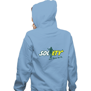 Secret_Shirts Zippered Hoodies, Unisex / Small / Royal blue Society