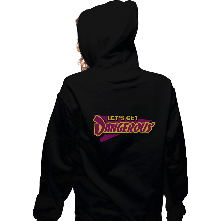 Shirts Zippered Hoodies, Unisex / Small / Black Dangerous