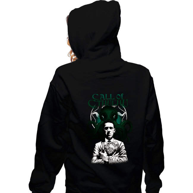 Secret_Shirts Zippered Hoodies, Unisex / Small / Black The Call