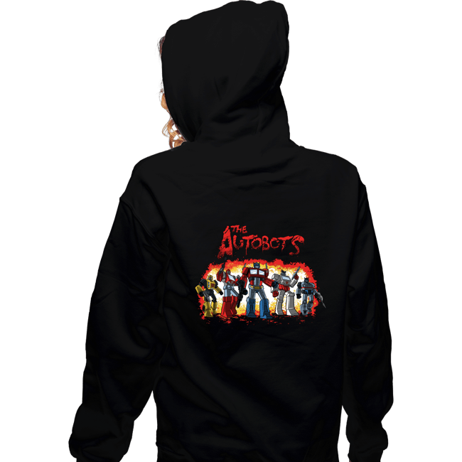 Daily_Deal_Shirts Zippered Hoodies, Unisex / Small / Black The Autobots