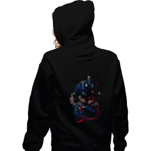 Shirts Zippered Hoodies, Unisex / Small / Black Mega Terminator