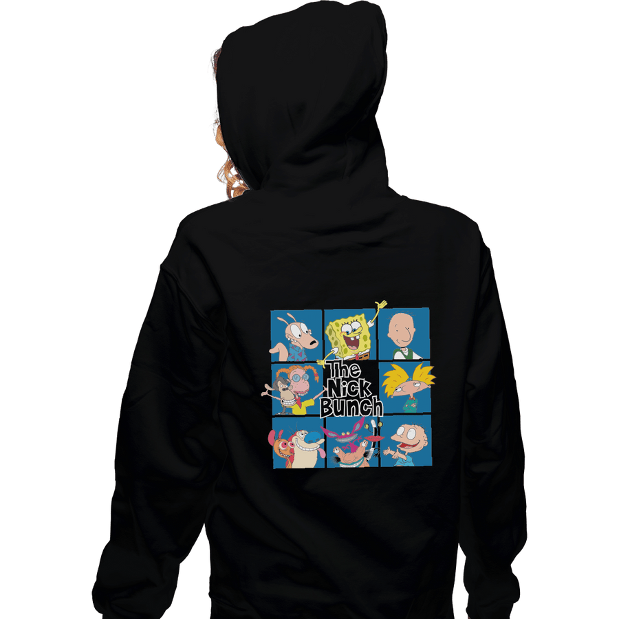Shirts Pullover Hoodies, Unisex / Small / Black The Nick Bunch