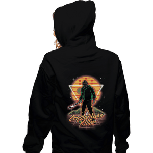 Shirts Zippered Hoodies, Unisex / Small / Black Retro Camper Killer