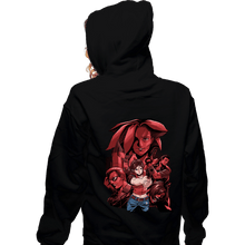 Load image into Gallery viewer, Secret_Shirts Zippered Hoodies, Unisex / Small / Black Escape The Horror
